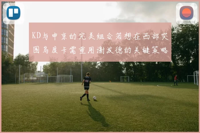KD与申京的完美组合若想在西部突围乌度卡需重用谢泼德的关键策略