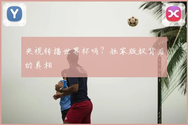 央视转播世界杯吗？独家版权背后的真相