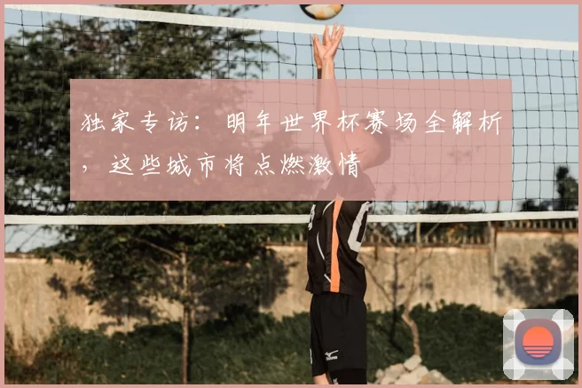独家专访:明年世界杯赛场全解析,这些城市将点燃激情